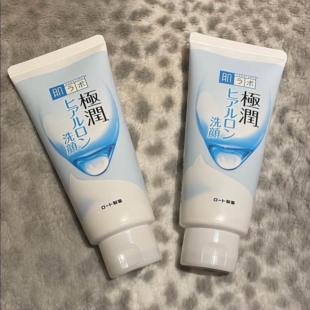 Hada Labo Gokujyun Foaming Face Wash 100g x 2 | Cleanser for Sensitive Skin